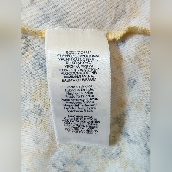 Chaps Petite - Fit-&-Flare Floral Midi Dress - 100% Cotton - Size M - Picture 8 of 10